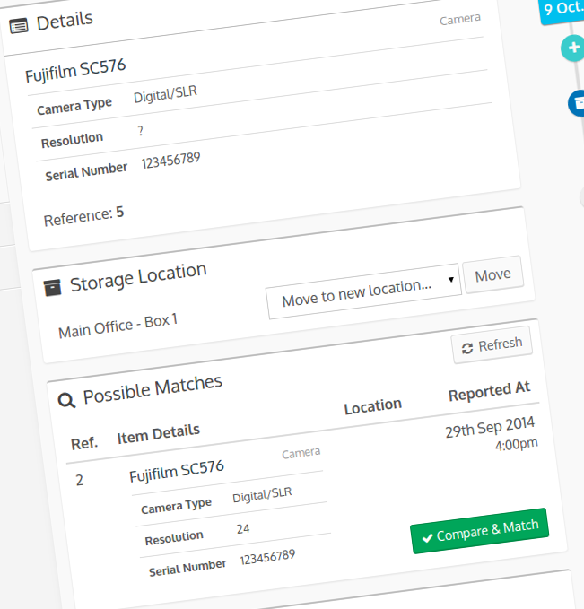 ReclaimHub auto-matching system